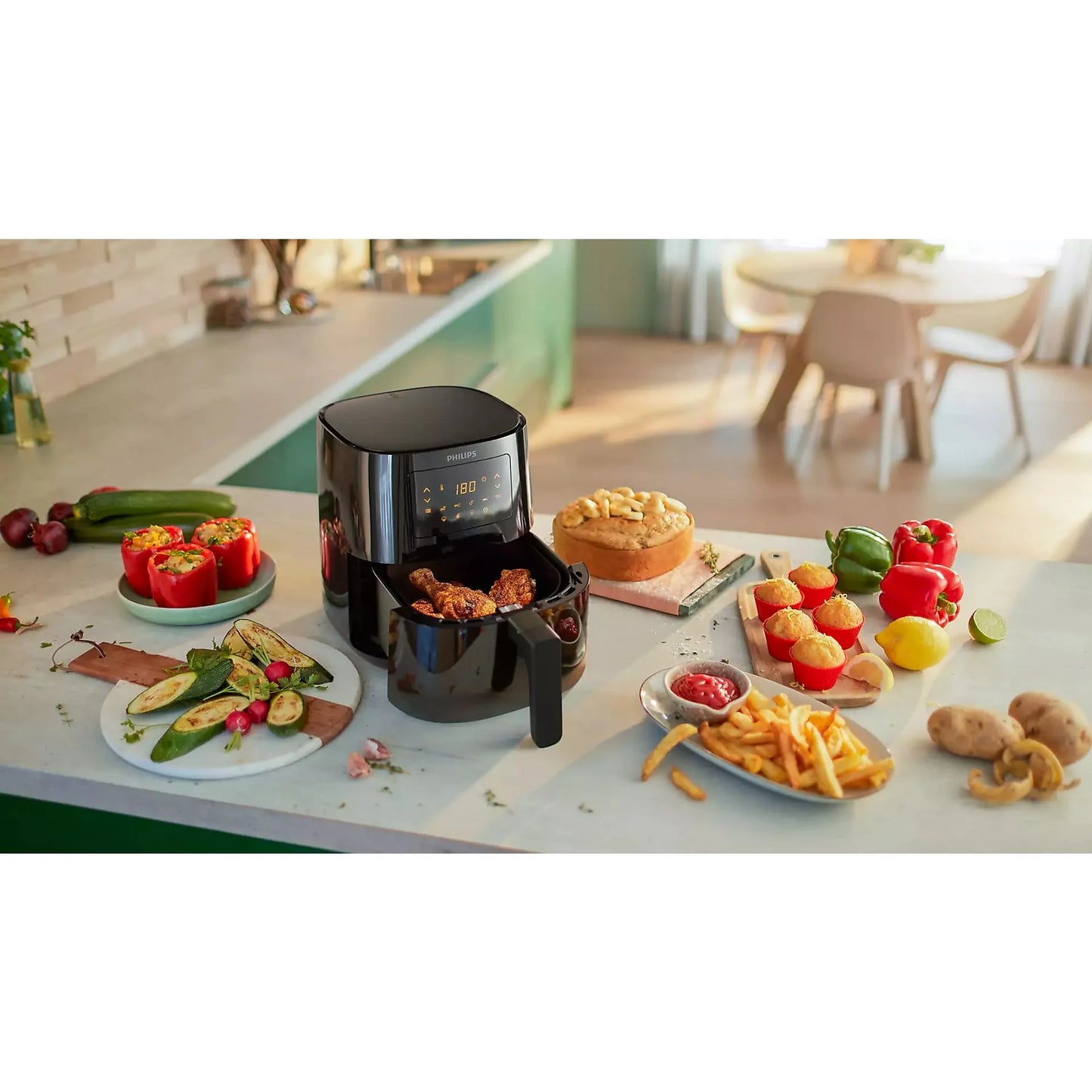 PHILlPS Airfryer Essential HD9252/90 forrólevegős sütő